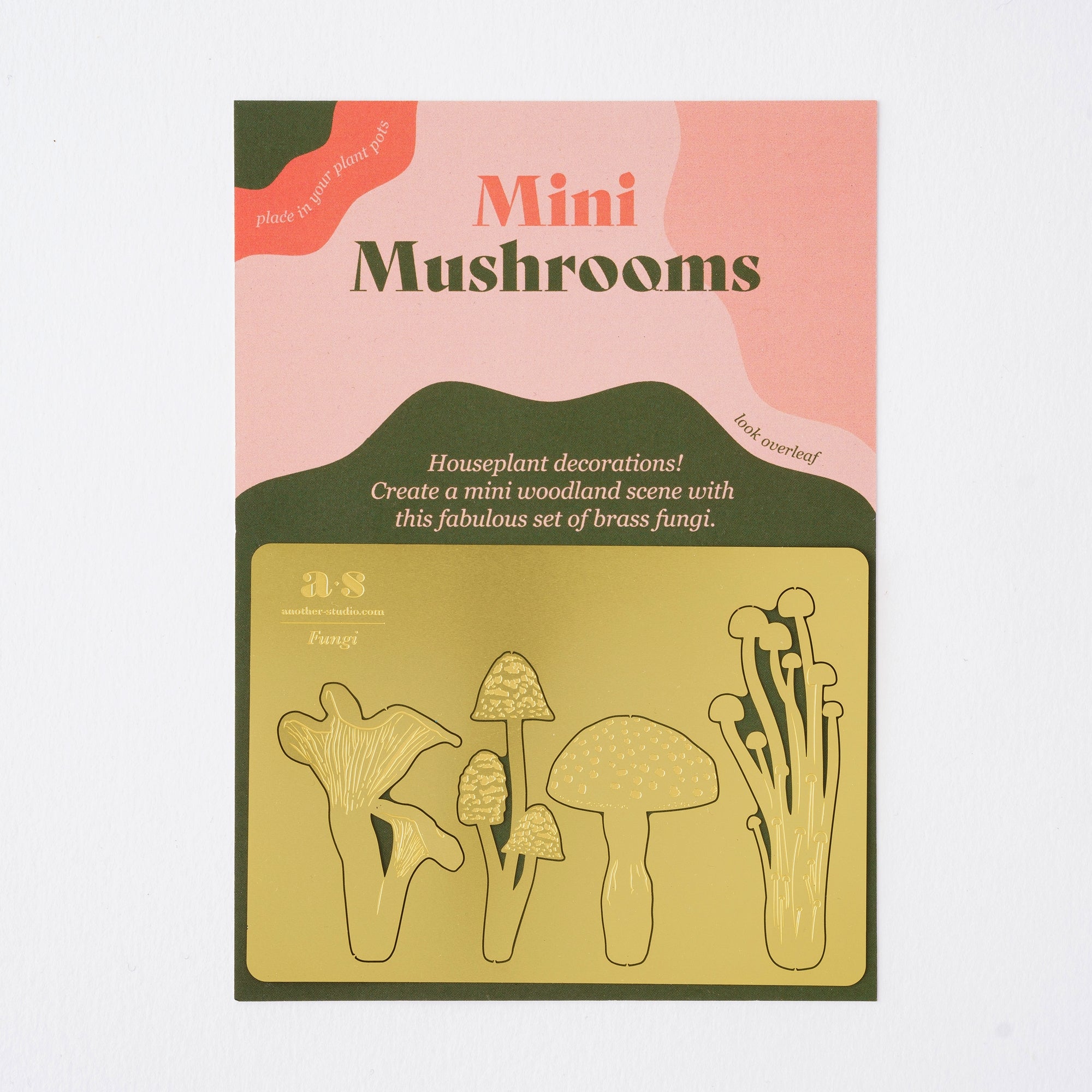Mushroom Plant Decor